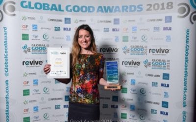 Refill takes Gold at Global Good Awards