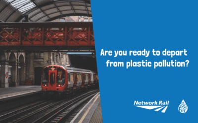 Are you ready to depart from plastic pollution?🚂